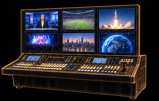 Broadcast production console