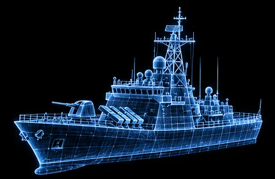 Naval vessel technical study